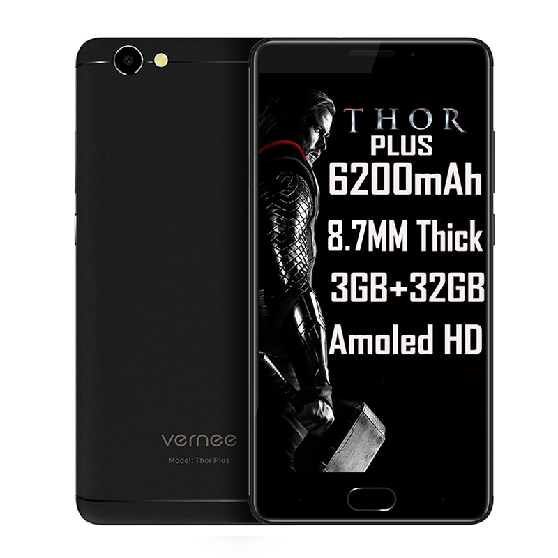 （SY-VN）vernee thor plus 5.5寸 黑色 3+32G 6753 1.3GHZ 八核标配