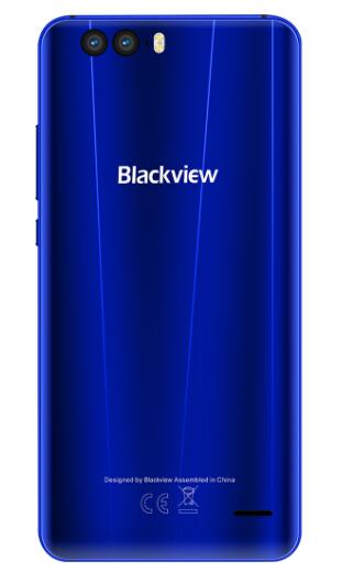 （GC）Blackview P6000 5.5寸 蓝色 6+64G 6757CD 2.6GHZ 十核标配+耳机+贴膜+硅胶套（透明）