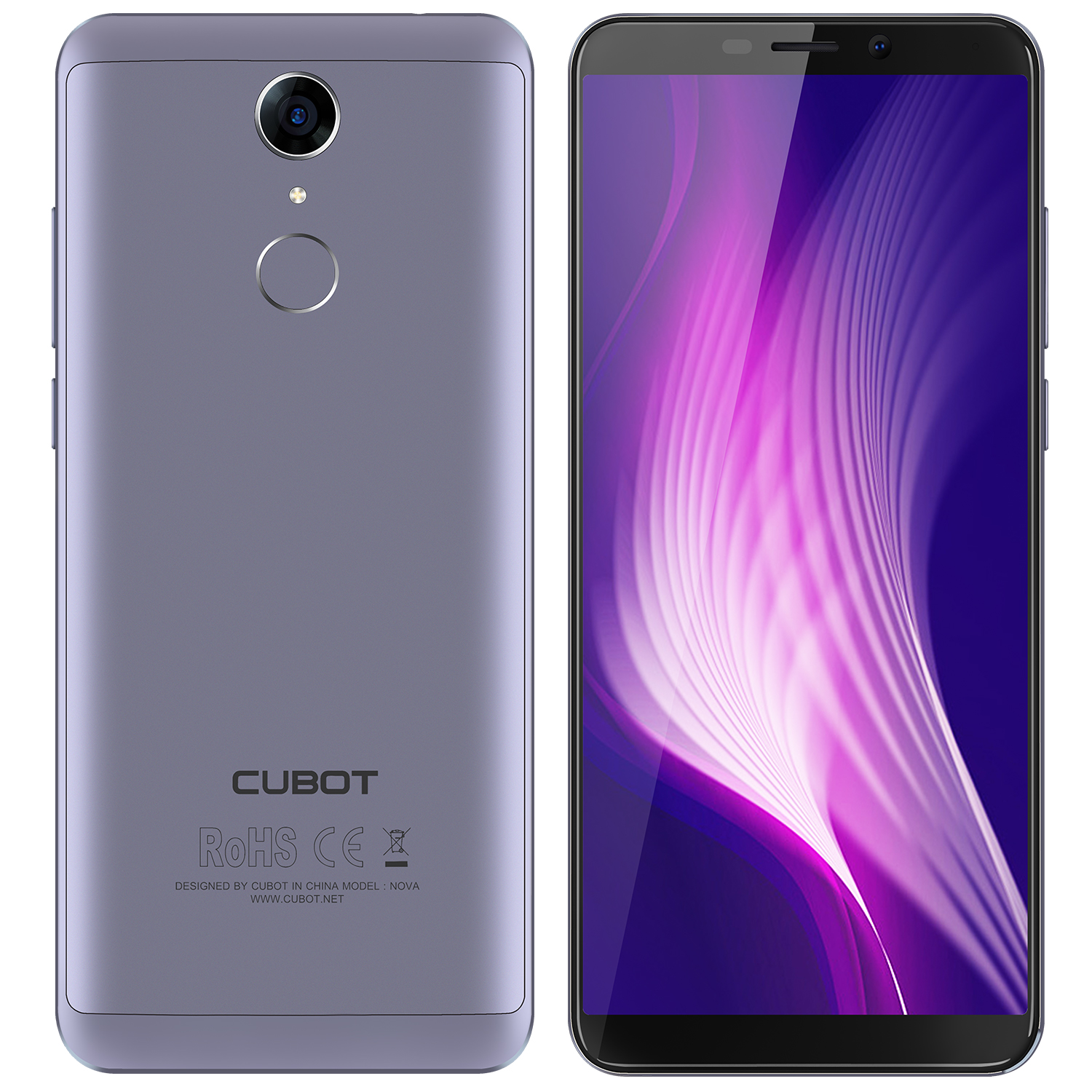 （宝宏）Cubot库柏 NOVA 5.5寸 蓝色 3+16G 6739 1.5GHZ 四核标配