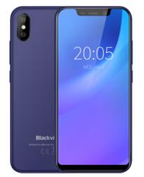 （FX）Blackview A30 5.5寸 蓝色 2+16G 6580A 1.3GHZ 四核标配+保护套（硅胶黑）+保护膜（普通）