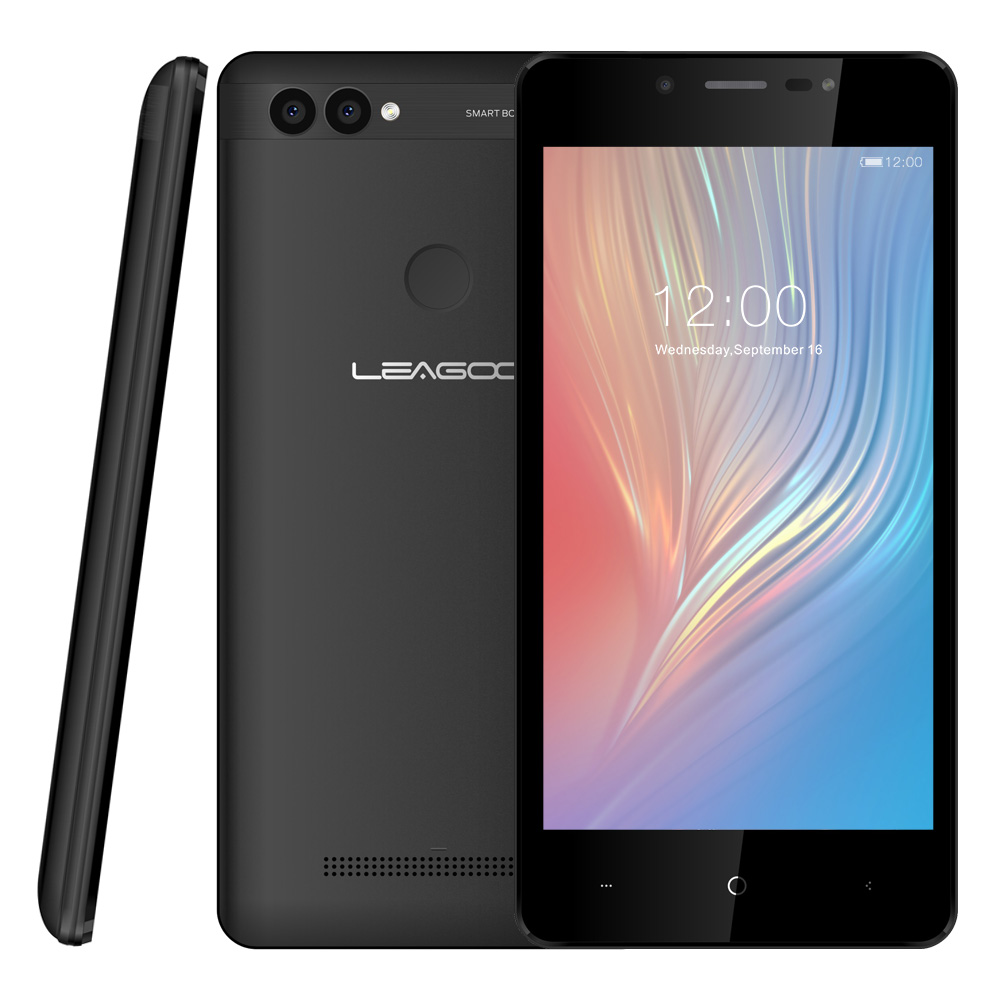 （SY）领歌Leagoo POWER 2 黑色 5.0寸  2+16G MT6580A 1.3GHZ 四核标配