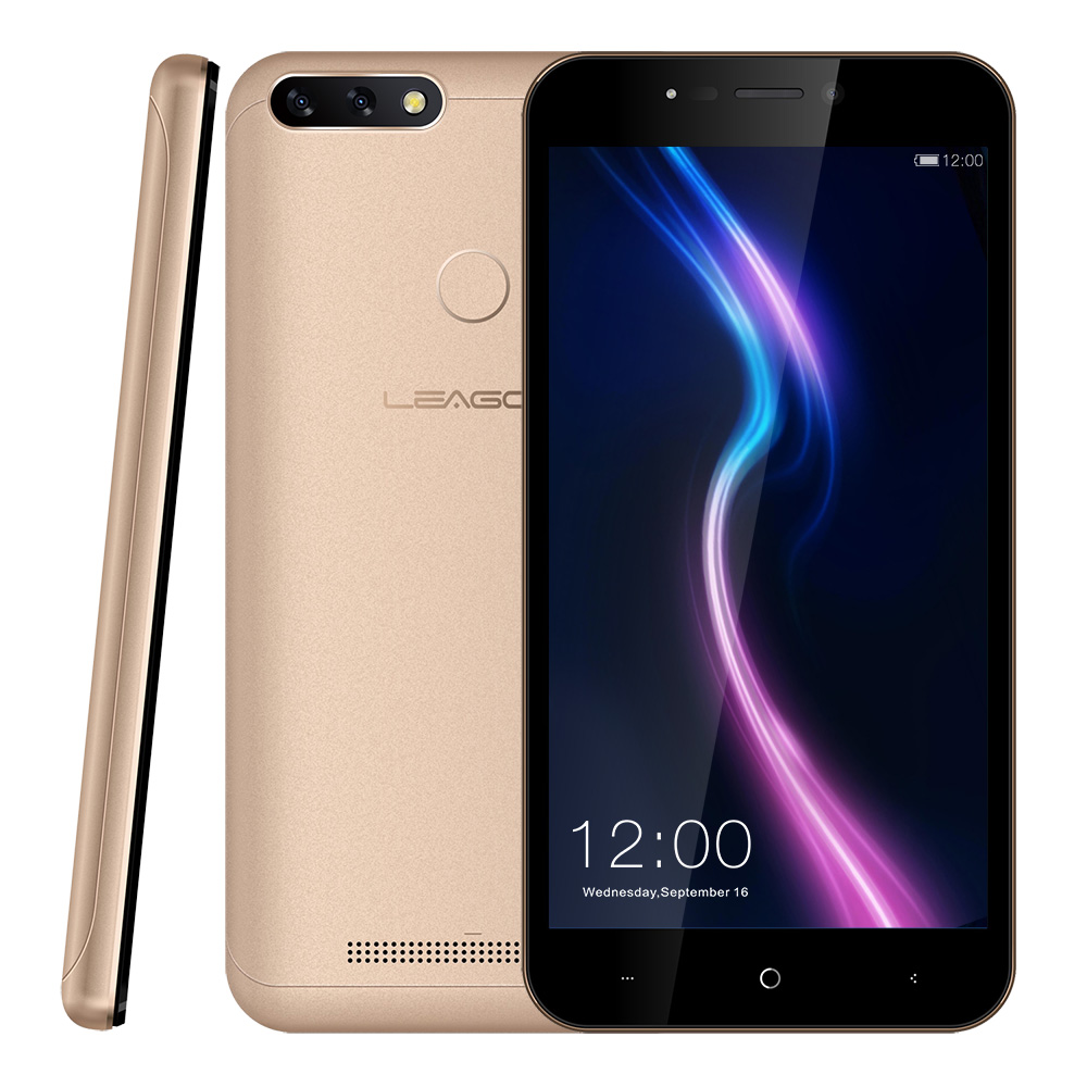 （SY）领歌Leagoo POWER 2 Pro 金色 5.2寸  2+16G MT6739V 1.5GHZ 四核标配