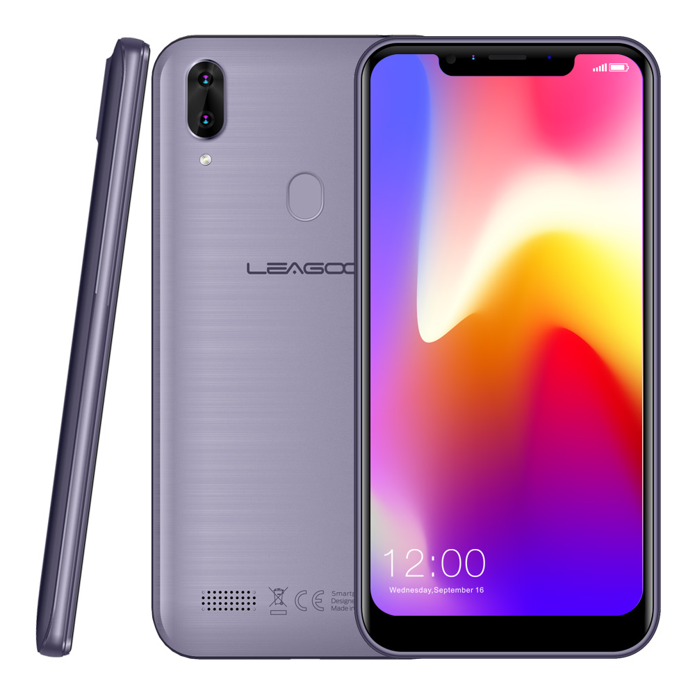 （香港）领歌Leagoo M11  6.18寸 灰蓝 2+16G 6739V 1.5GHZ 四核标配+硅胶套