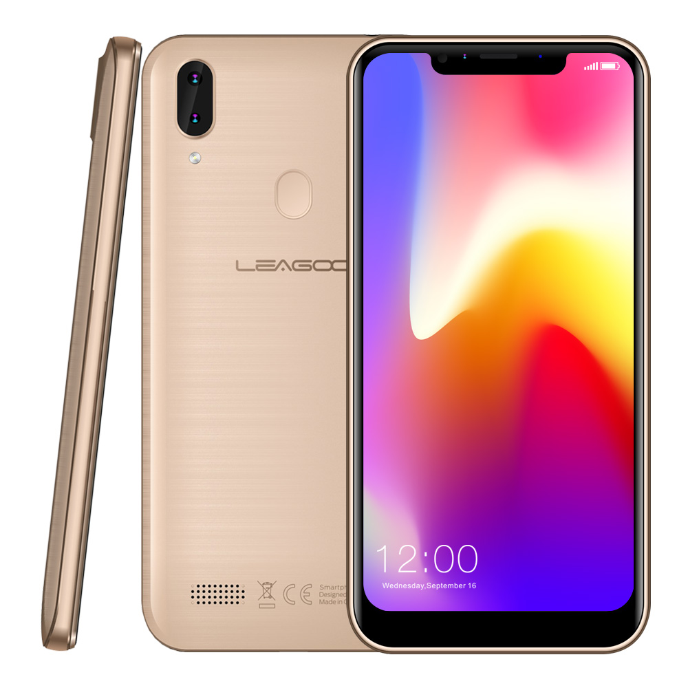 （香港）领歌Leagoo M11  6.18寸 金色 2+16G 6739V 1.5GHZ 四核标配+硅胶套