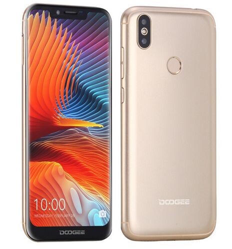 （SP）道格Doogee BL5500 LITE 6.19寸 金色  2+16G 6739 1.3 四核标配+贴膜