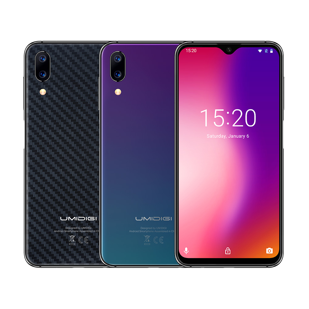 （FX-欧盟）优米UMIDIGI One Max  6.3寸 极光色 4+128G 6763 1.5GHZ 八核标配