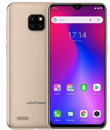 （FX欧盟）欧乐风 note7 6.1寸 金色 1+16G 6580A 1.3GHZ 四核标配