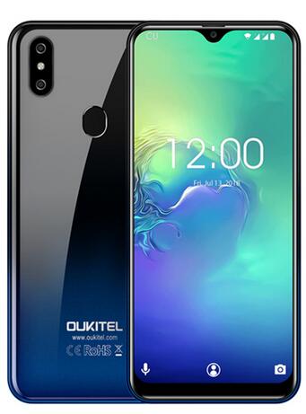 （AE）oukitel欧奇 C15 pro+ 6.1寸 渐变色 3+32G MTK6761 2.0GHZ 四核标配+保护套（硅胶）+保护膜（普通）