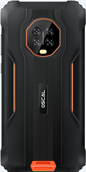 （GC非欧）Oscal S60 Pro 5.7寸 橙色 4+32G MT6762V 1.8GHz 八核标配