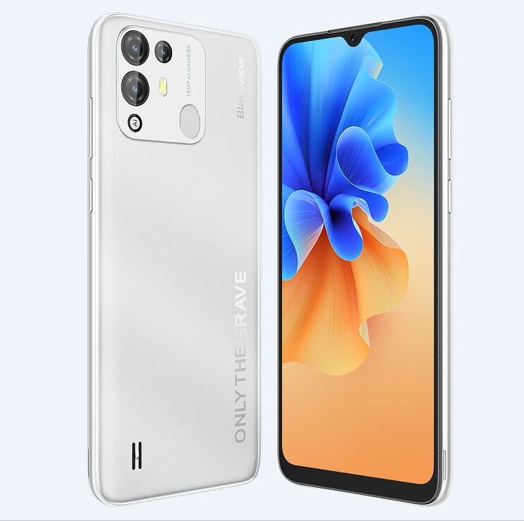（GC俄版）Blackview A55 Pro 6.528寸 白色 4+64G MT6762V 2.0GHZ 八核标配
