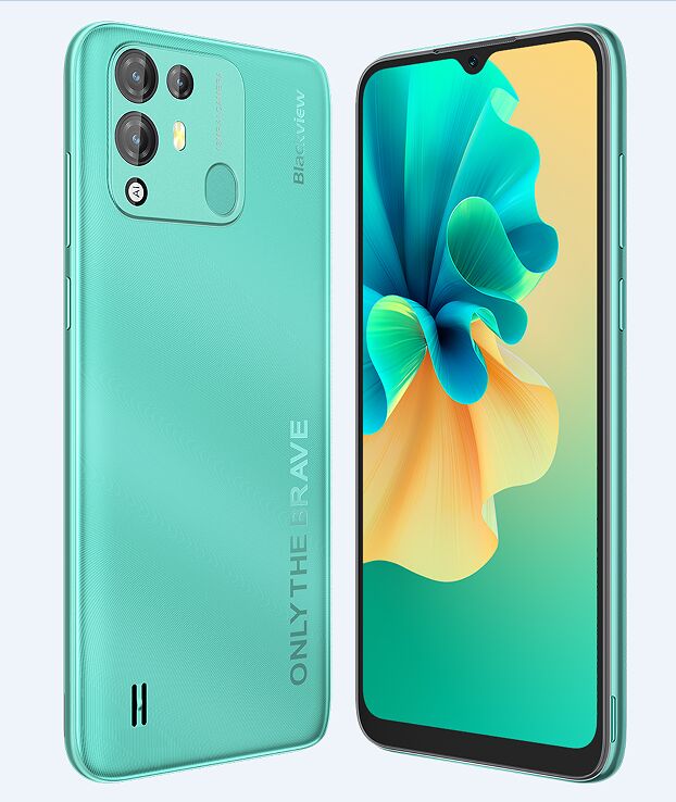 （GC非欧）Blackview A55 Pro 6.528寸 绿色 4+64G MT6762V 2.0GHZ 八核标配