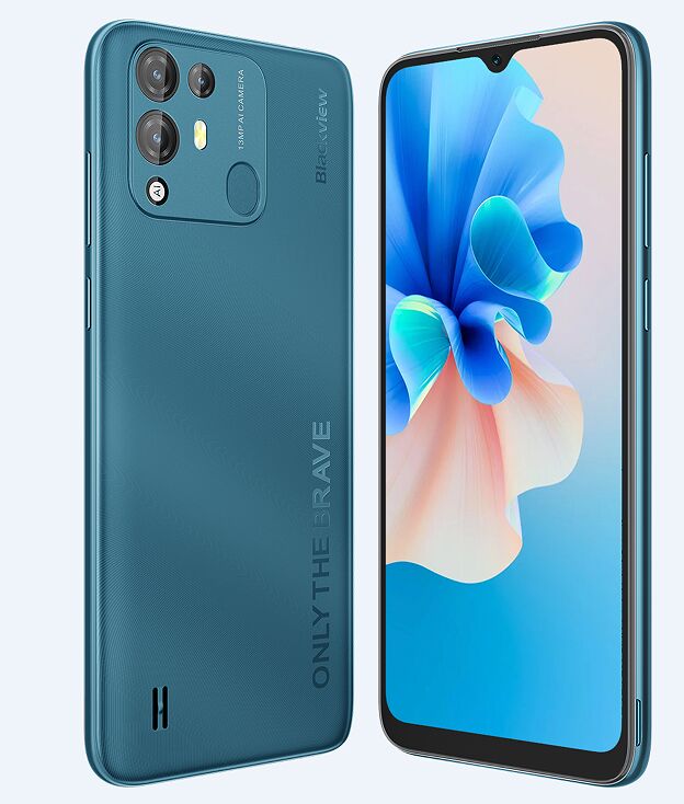 （GC欧盟）Blackview A55 Pro 6.528寸 蓝色 4+64G MT6762V 2.0GHZ 八核标配