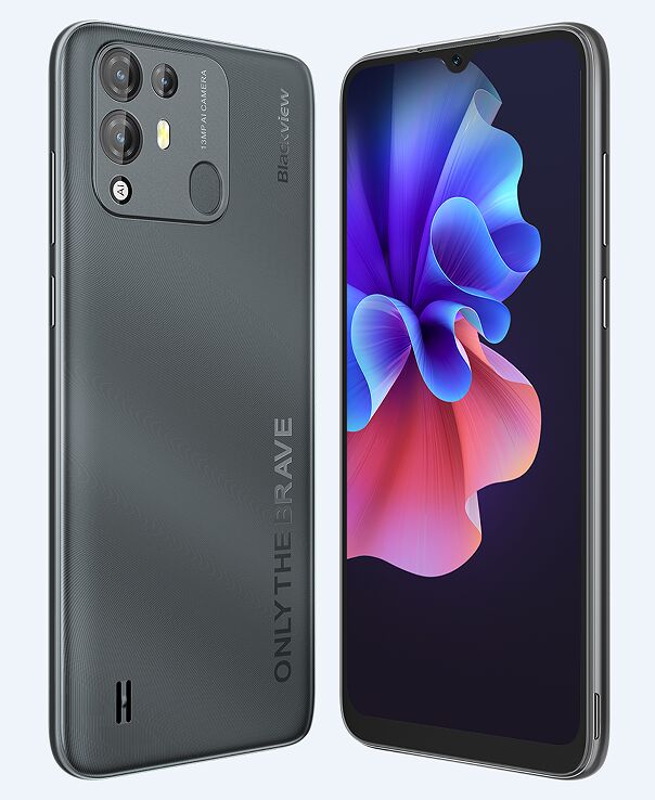 （GC欧盟）Blackview A55 Pro 6.528寸 黑色 4+64G MT6762V 2.0GHZ 八核标配