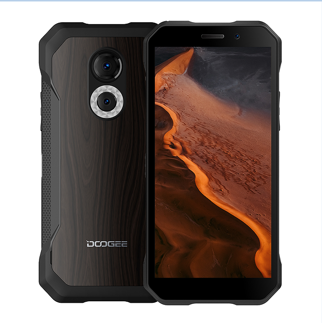 （香港）道格Doogee S61 Pro 6.0寸 黑+木纹 6+128G G35 2.3GHZ 八核标配