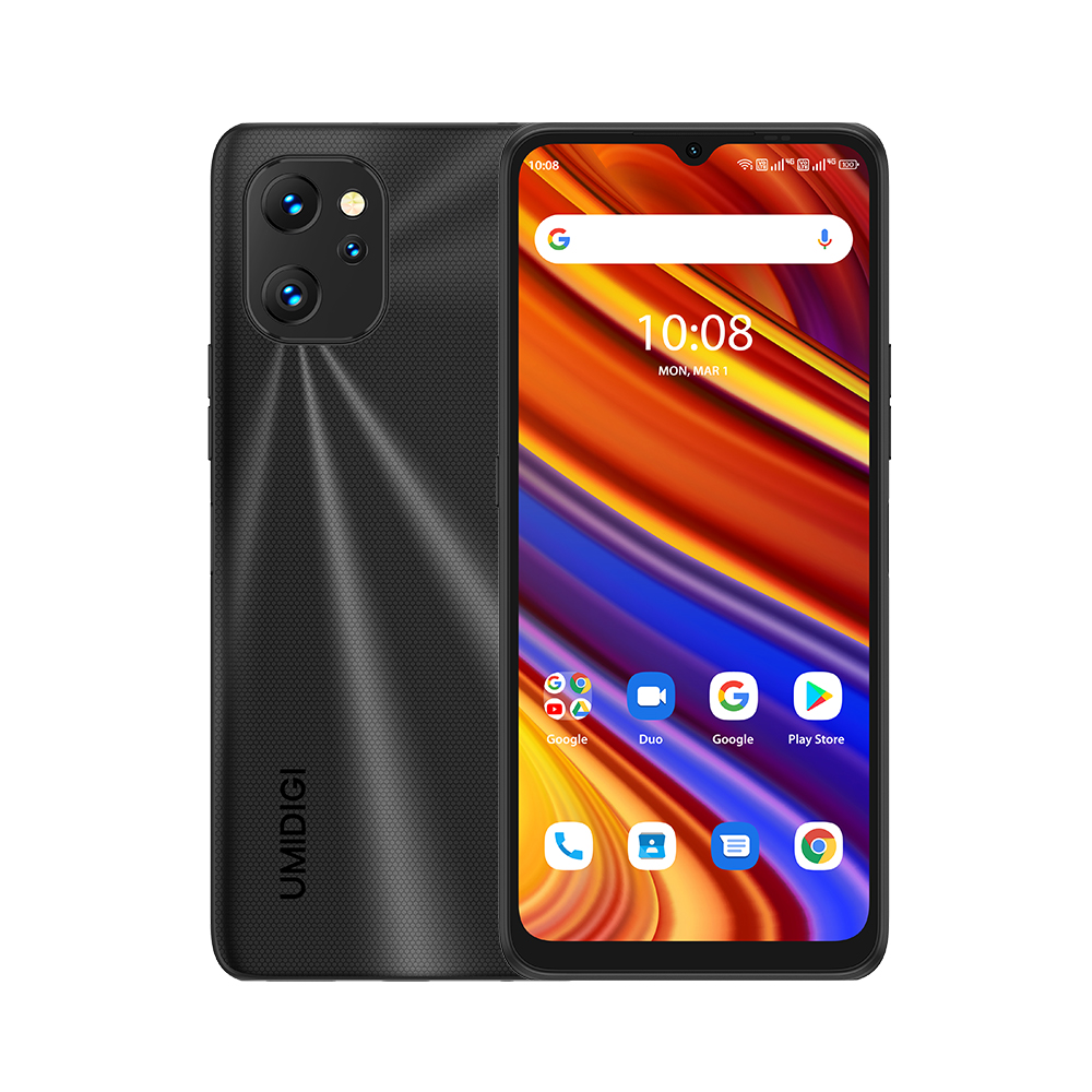 （非欧）优米UMIDIGI POWER 7 6.7寸 黑色 4+128G T610 1.8GHZ 八核标配