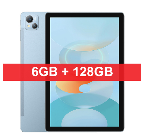 （FX俄版）Blackview Tab13 10.1寸 蓝色 6+128G MT6769V/CZ(G85) 2.0GHZ 四核标配