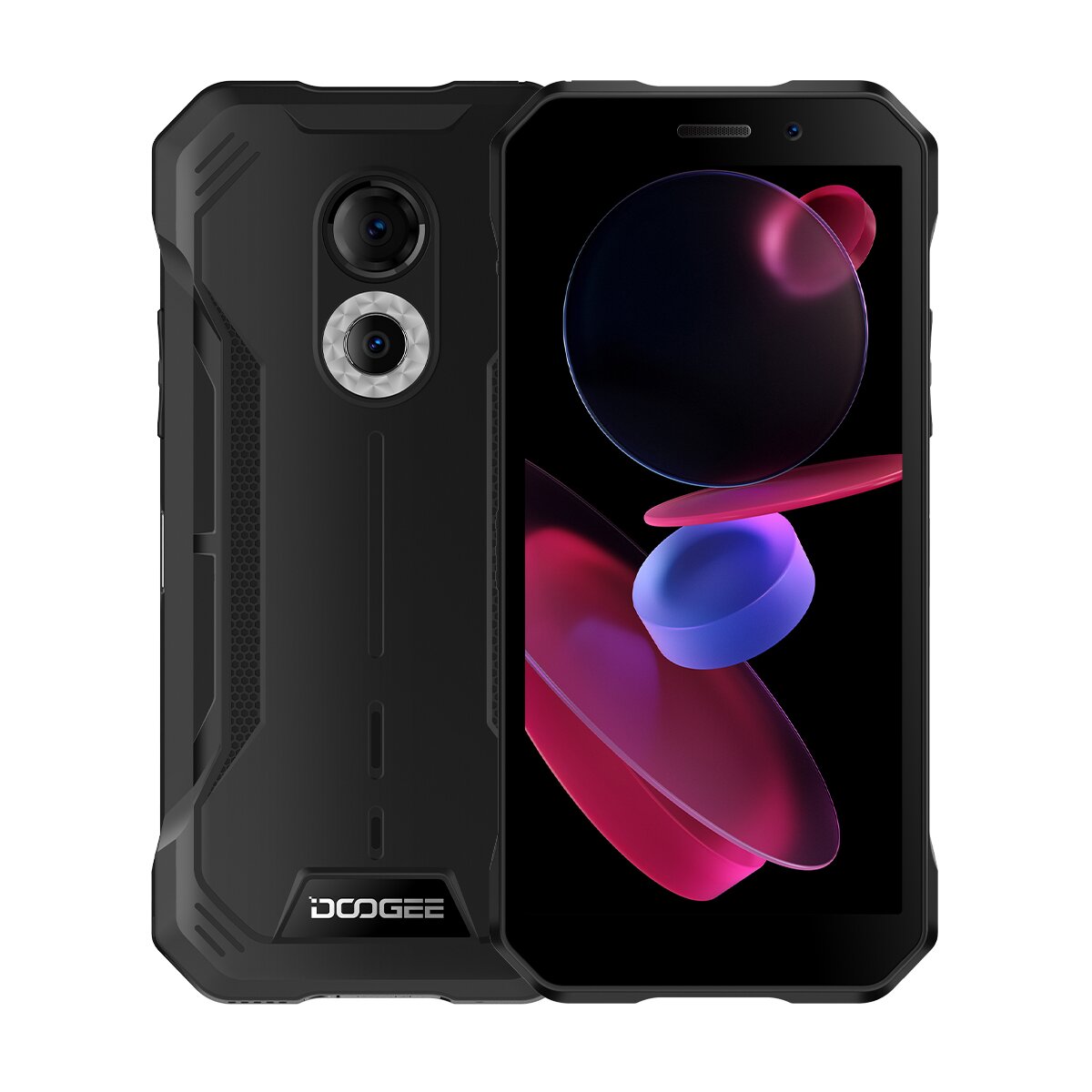 （香港）道格Doogee S51 6.0寸 黑色 4GB+64GB Helio G25 2.0GHz