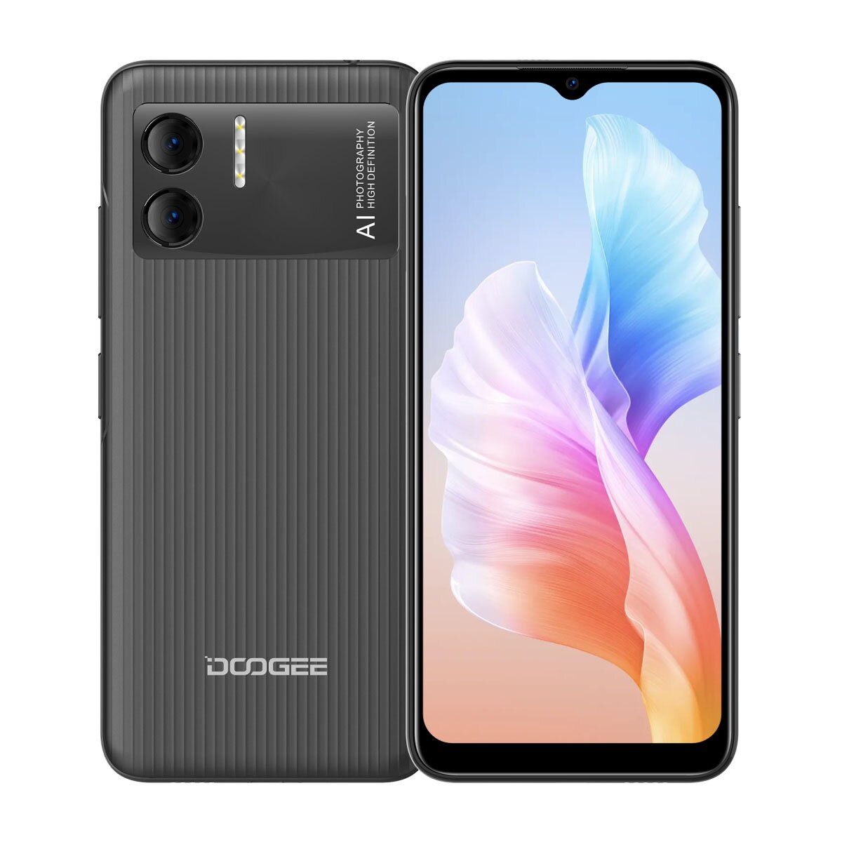 （香港）道格Doogee X98 Pro 6.52寸 黑色 4+64GB Helio G25 2.0GHz