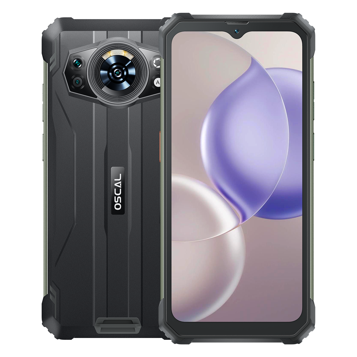 （FX非欧）Oscal S80 6.583寸 黑色 6+128G MT6769Z 2.0GHz 八核标配
