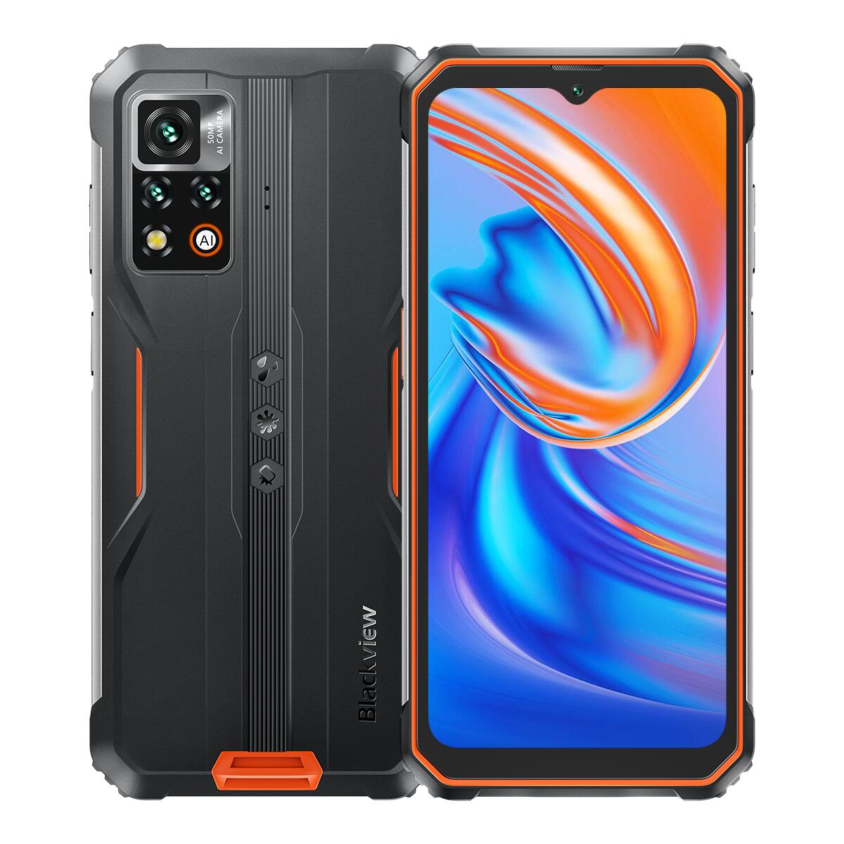 （FX非欧）Blackview BV9200 6.583寸 橙色 8+256G MT6781 2.0GHZ 八核标配