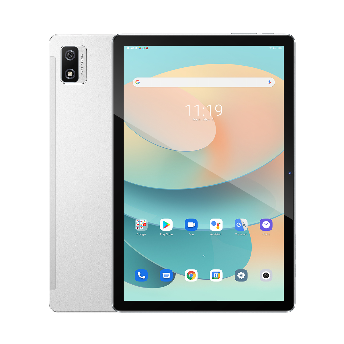 （GC欧盟）Blackview Tab12 PRO 10.1寸 银色  8+128G UMS9230 (T606) 1.6GHZ 六核标配