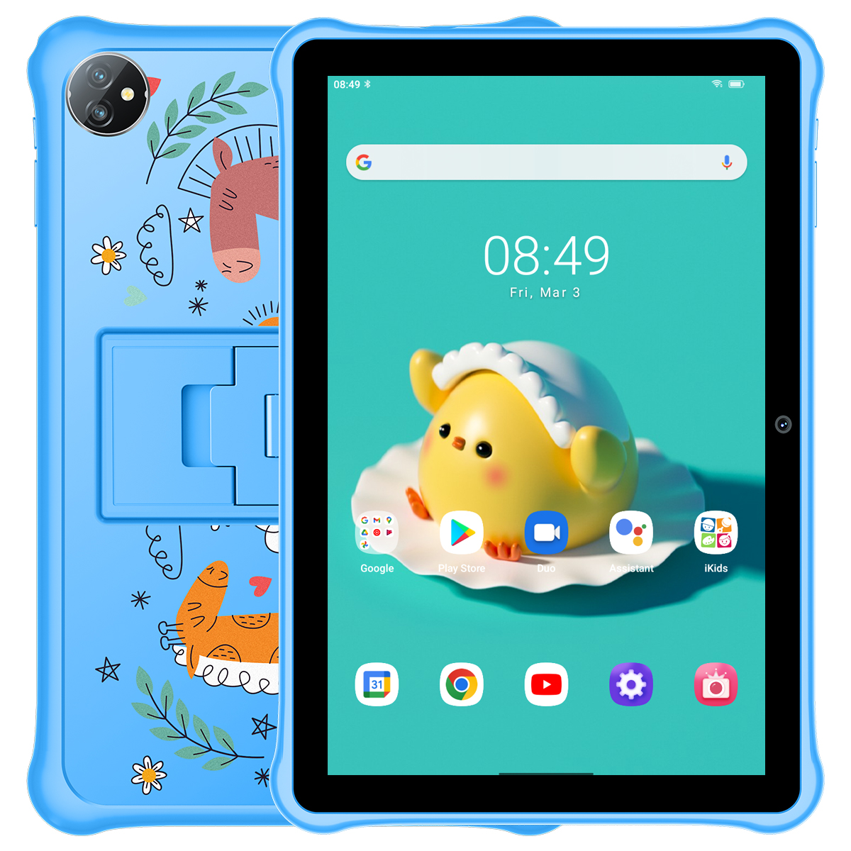 （FX欧盟）Blackview Tab A7 Kids 10.1寸 蓝色  3+64G RK3326S 1.5GHZ 四核标配