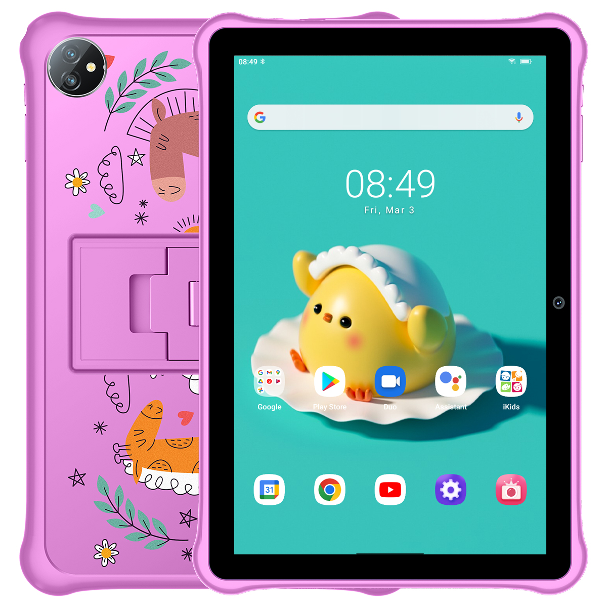 （FX欧盟）Blackview Tab A7 Kids 10.1寸 粉色  3+64G RK3326S 1.5GHZ 四核标配