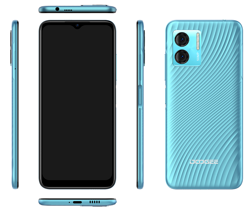 （FX）道格Doogee N50 6.52寸 蓝色 8+128G T606  1.6GHz 八核标配