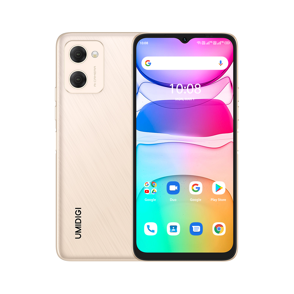 （香港）优米UMIDIGI C2 6.52寸 金色 3+32G MTK8766 2.0GHZ 四核标配