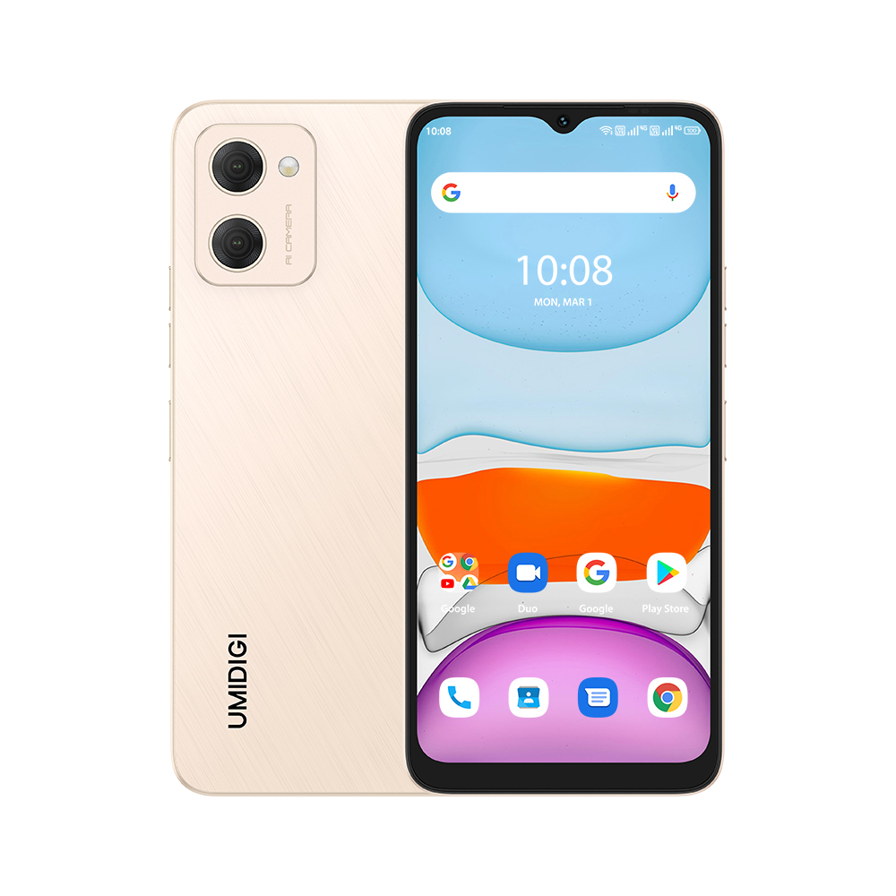 （香港）优米UMIDIGI G2 6.52寸 金色 3+32G MTK8766 2.0GHZ 四核标配