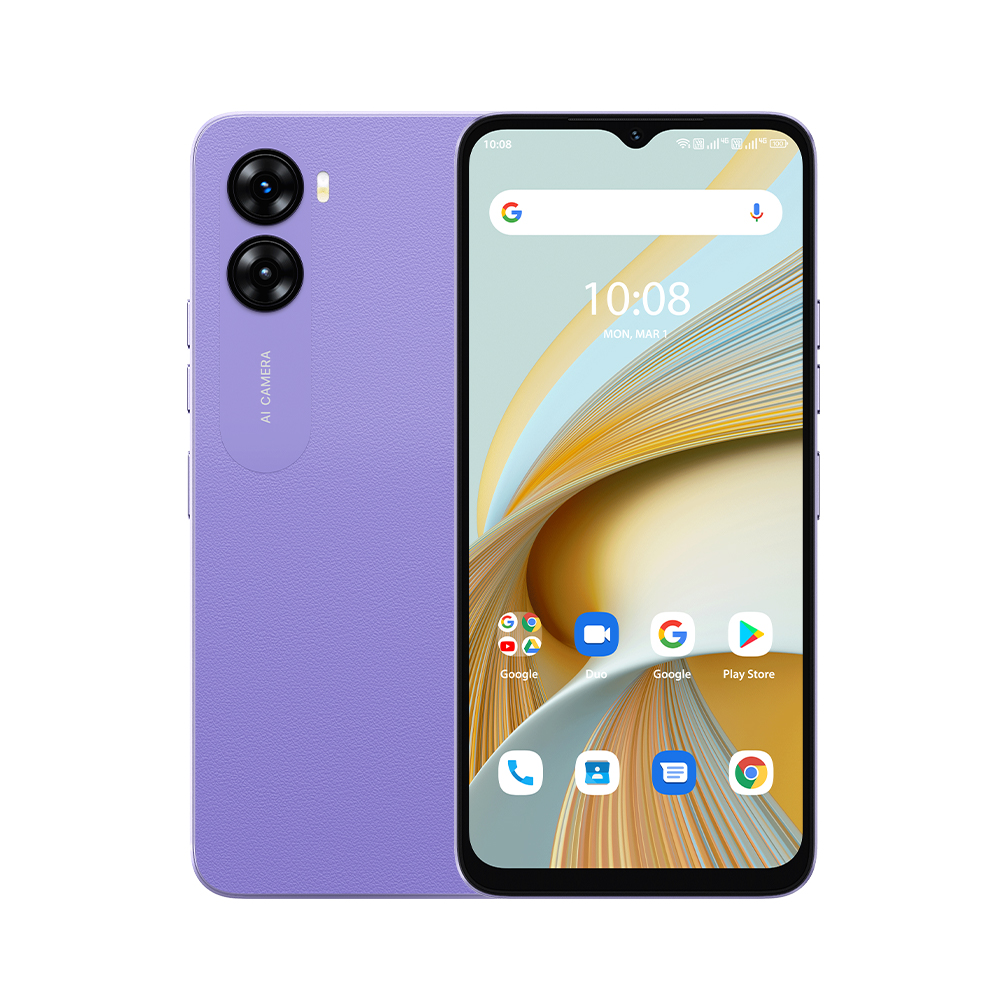 （香港）优米UMIDIGI G3 PLUS 6.52寸 紫色 4+128G T606 2.0GHZ 标配