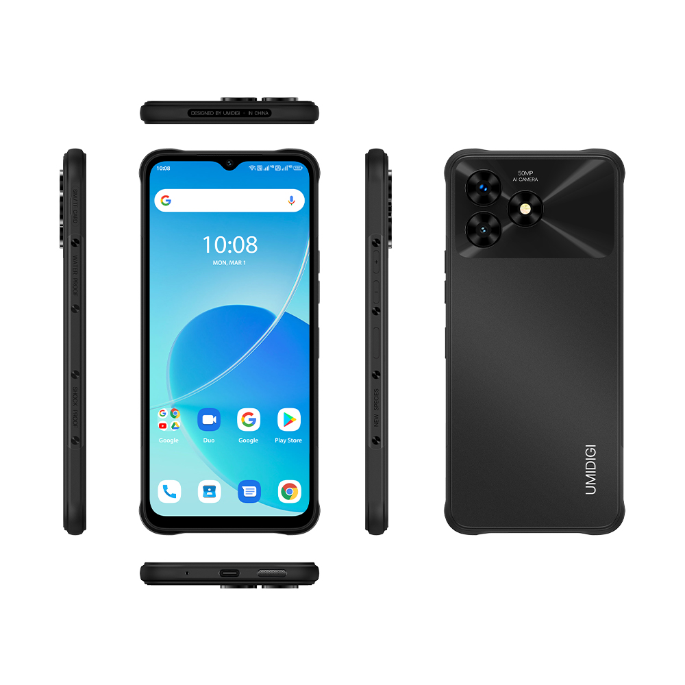 （香港）优米UMIDIGI G5 Mecha 石墨黑 6.6寸 8+128G T606 1.6GHZ 八核标配