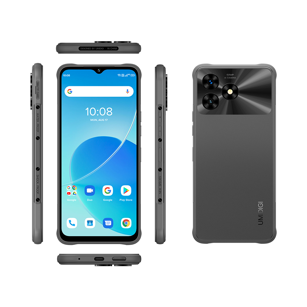 （香港）优米UMIDIGI G5 Mecha 高级灰 6.6寸 8+128G T606 1.6GHZ 八核标配