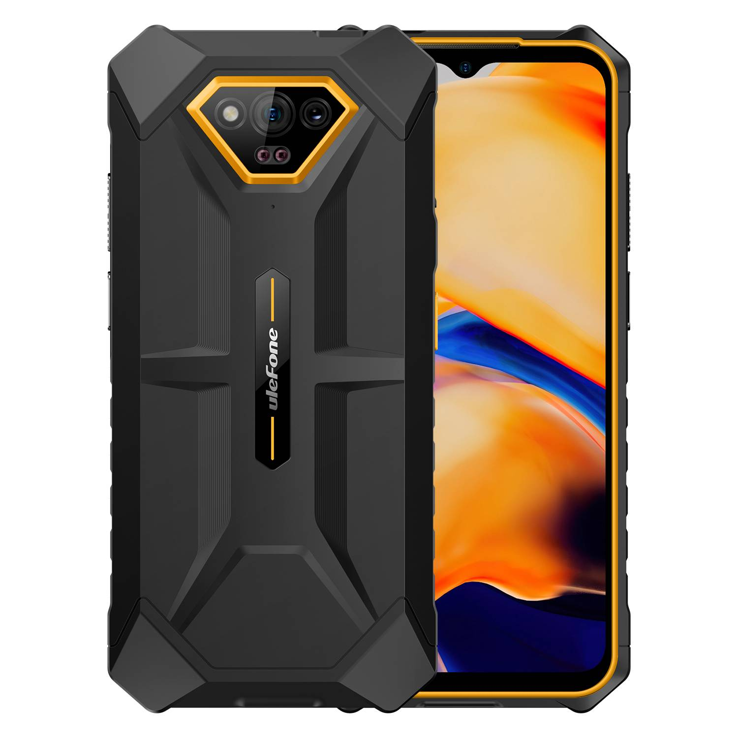 （非欧）欧乐风 Power Armor X13 6.52寸 橙色 6+6+64GB Helio G36 2.2GHZ 八核标配