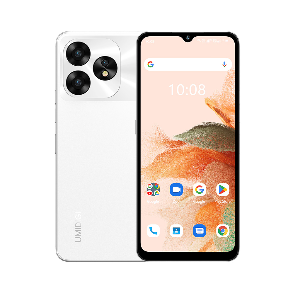 （香港）优米UMIDIGI A15C 珍珠白 6.7寸 8+128G T606 1.6GHZ 八核标配