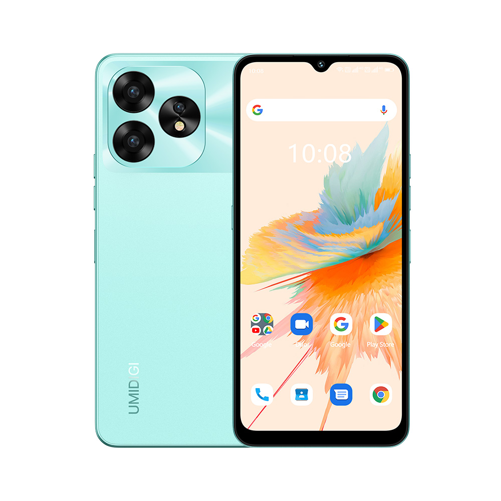 （香港）优米UMIDIGI A15 玉石绿 6.7寸 8+256G T606 1.8GHZ 八核标配