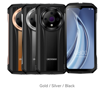 （DB）道格Doogee V31 GT 6.58寸 黑色  12GB+256GB  Dimensity 1080 2.6GHz 八核标配 5G手机