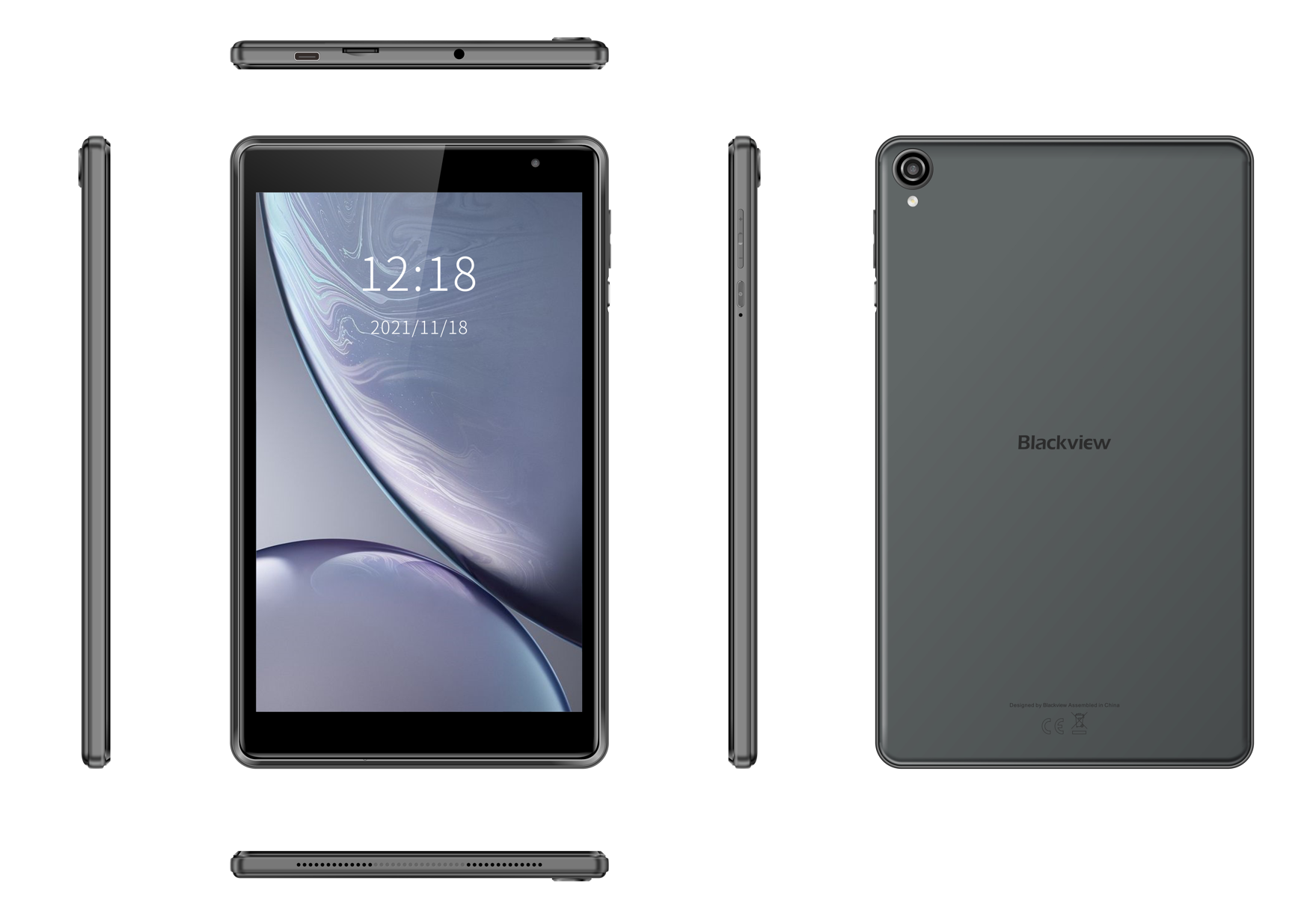 （FX欧盟）Blackview Tab50 Kids 8寸 蓝色 3+64G RK3562 2.0GHZ 四核标配