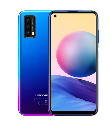 （SC俄版）Blackview A90 6.39寸 蓝色 4+64G 6771V 2.0GHZ 八核标配
