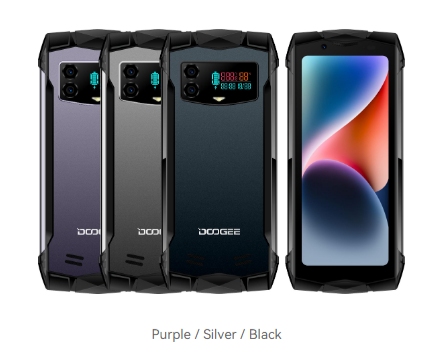 （FX）道格Doogee S MINI 4.5寸 紫色  8+256GB Helio G99 2.2GHz 八核标配