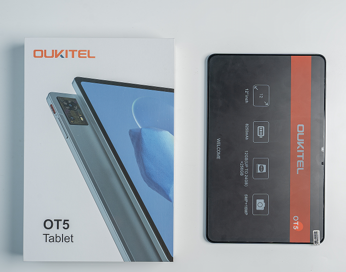 （香港）oukitel欧奇 OT5 12寸 黑色 12+256G G99 2.0HZ  八核标配