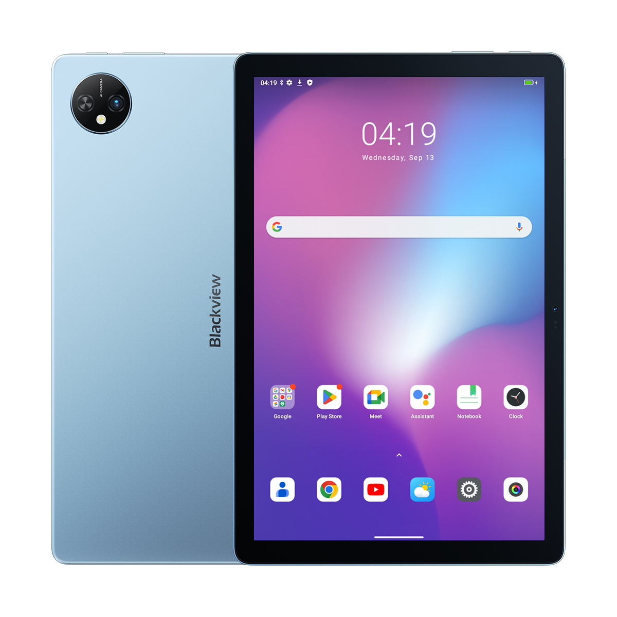 （FX非欧）Blackview Tab10 WIFI 10.1寸 蓝色 8+256G MT8788 2.0GHZ 八核标配