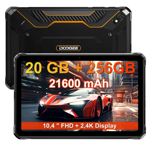 （香港）道格Doogee R20 10.4寸 橙色 8+256GB G99 2.2GHz