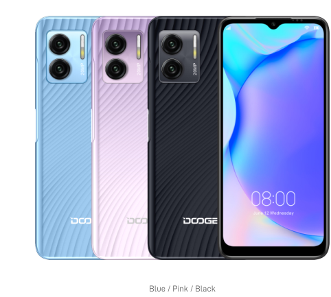 （FX）道格Doogee N50S 6.52寸 黑色 4+128G T606  1.6GHz 八核标配