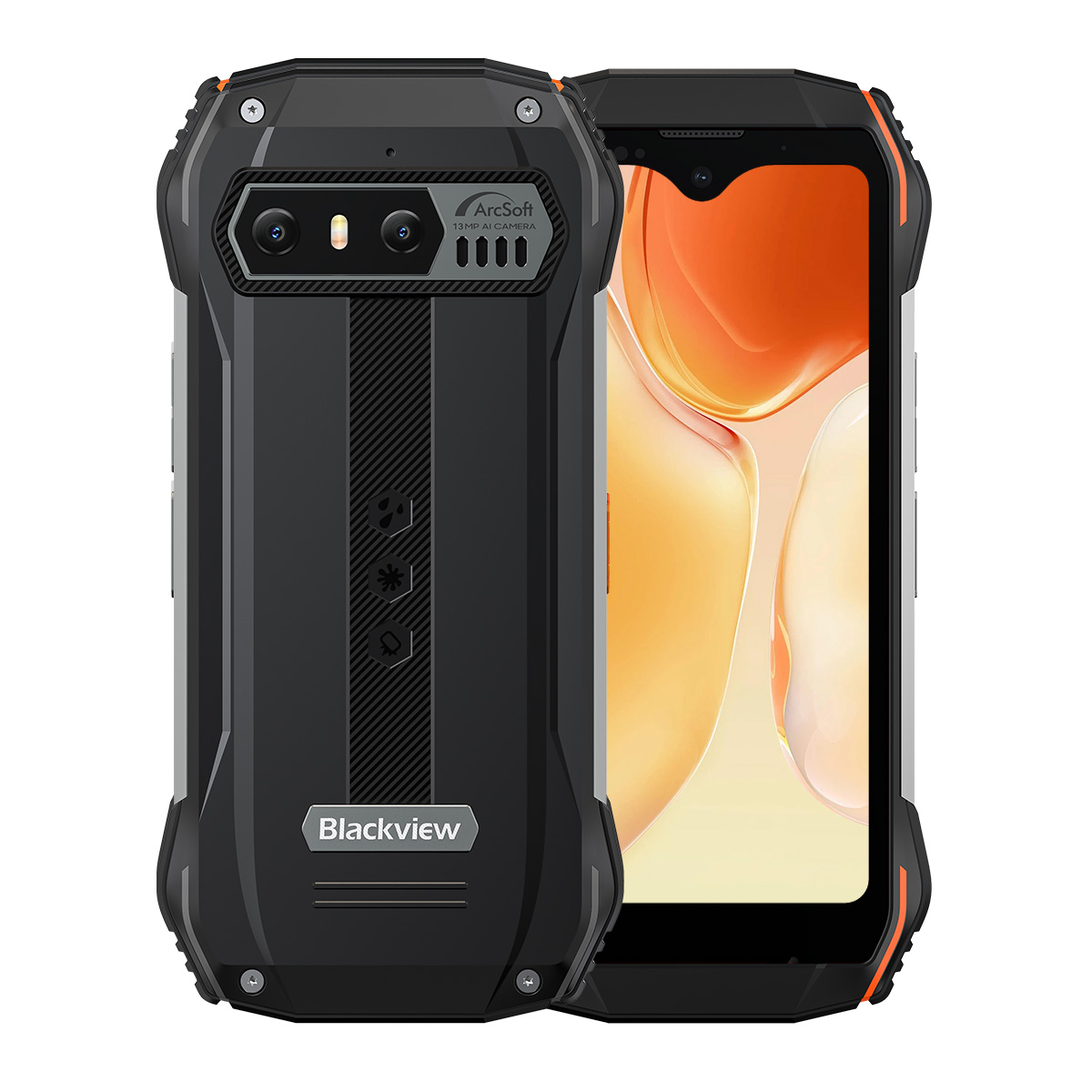 （香港）Blackview N6000SE 4.3寸 橙色 4+128G MT8788 2.0GHZ 八核标配