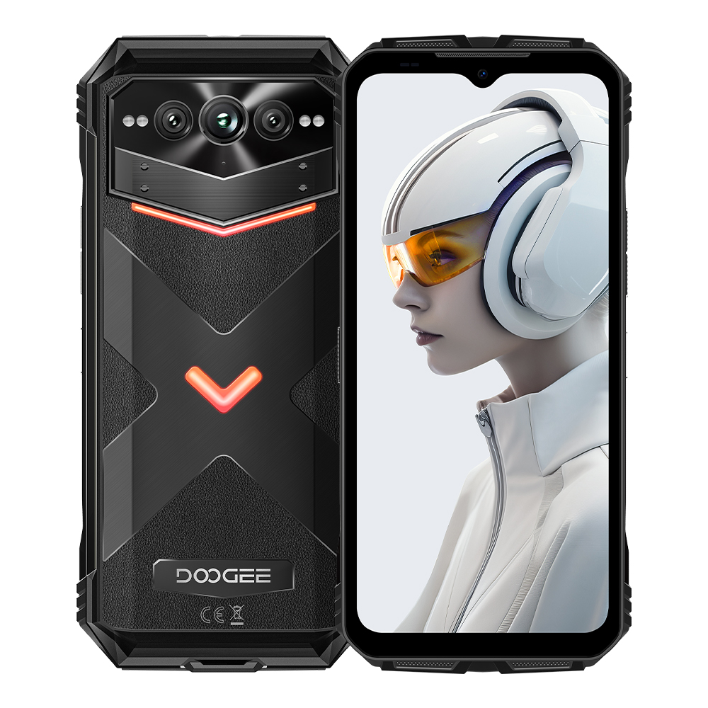 （香港）道格Doogee V MAX PLUS 6.58寸 黑色 16+512G Dimensity7050 2.6GHZ 八核标配