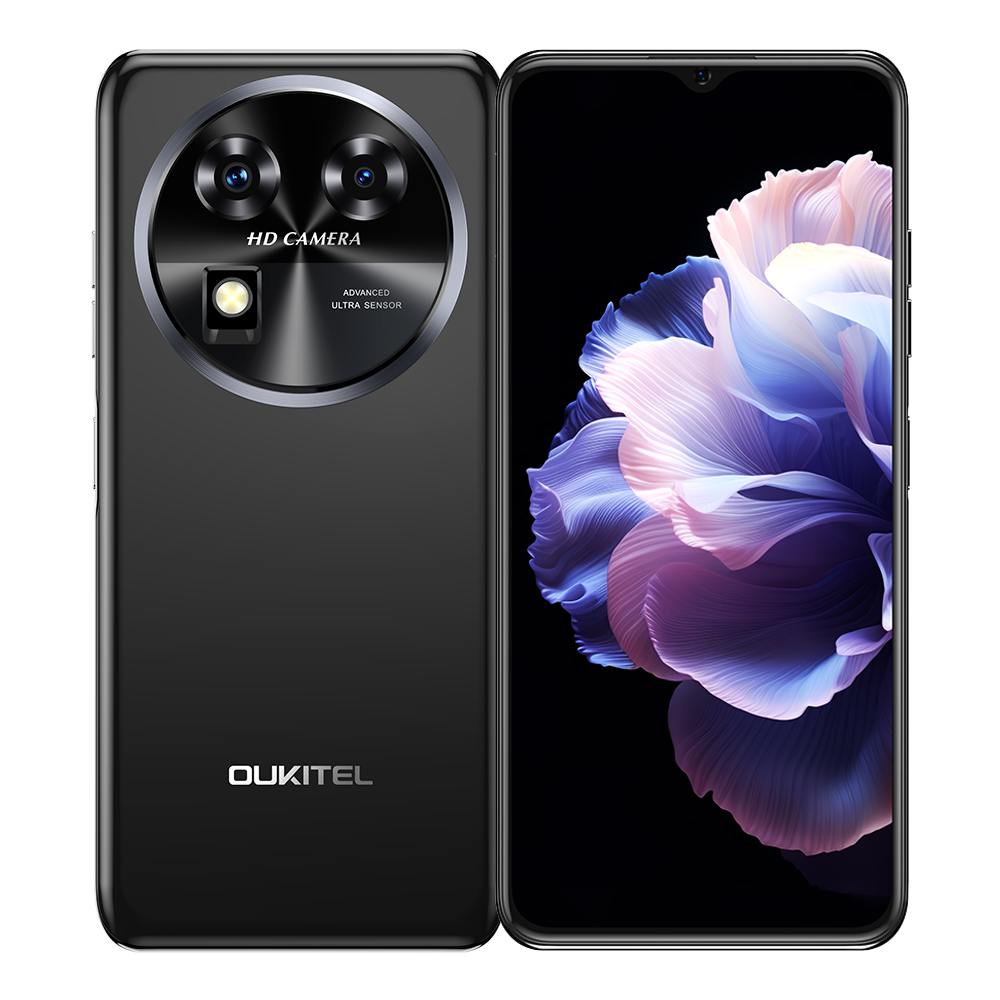 （香港）oukitel欧奇 C37 6.6寸 黑色 6+256G MTK8788 2.0GHZ 八核标配