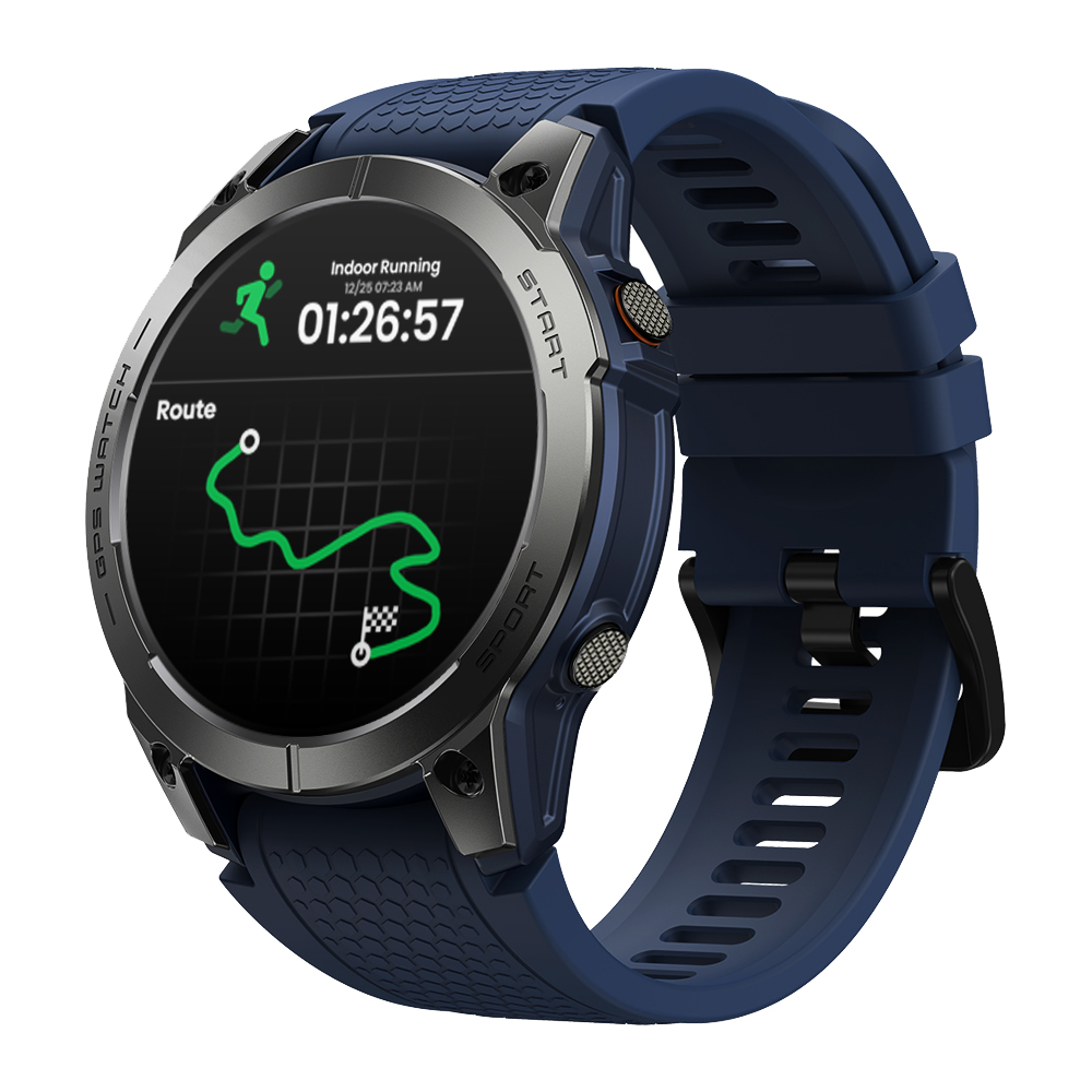 （FX）Zeblaze Stratos 3 1.43寸 黑色 Smartwatch