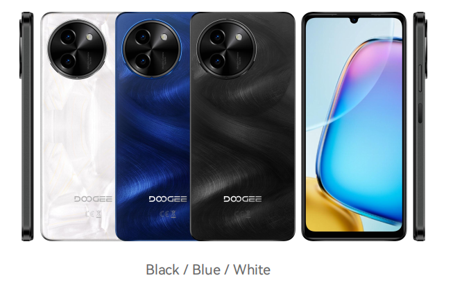 （FX）道格Doogee NOTE 59 PRO+ 6.75寸 黑色 12+512G UNISOC T8200 2.3GHz 八核标配