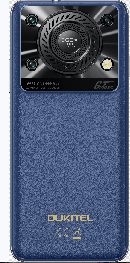 （香港）oukitel欧奇 C60 PRO 6.88寸 黑蓝 8+256G T606 1.6GHZ 八核标配